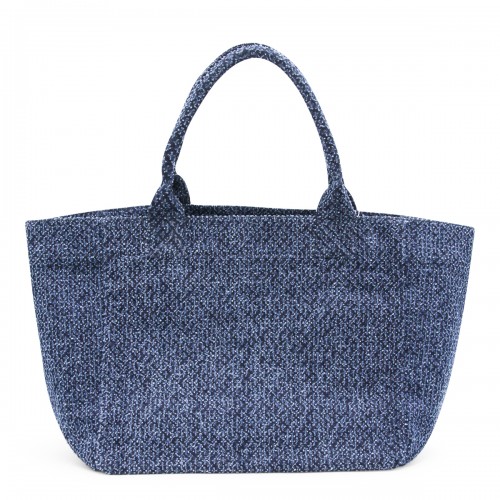 BLUE COTTON TOTE