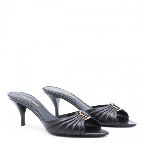 BLACK BABILONE 70 SANDALS 2