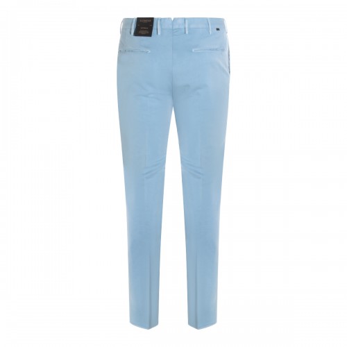 LIGHT BLUE COTTON PANTS
