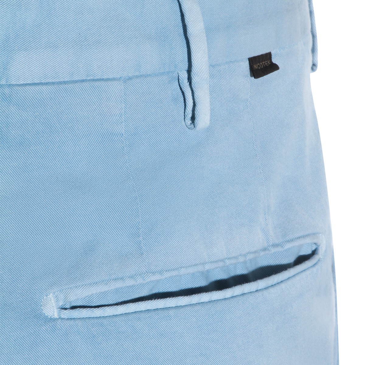 LIGHT BLUE COTTON PANTS