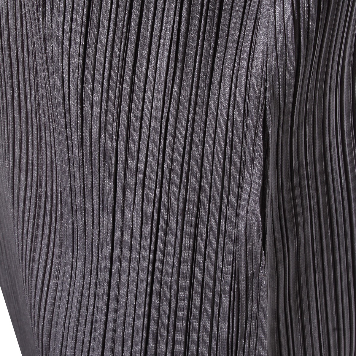GRAY PLEATED DRESS