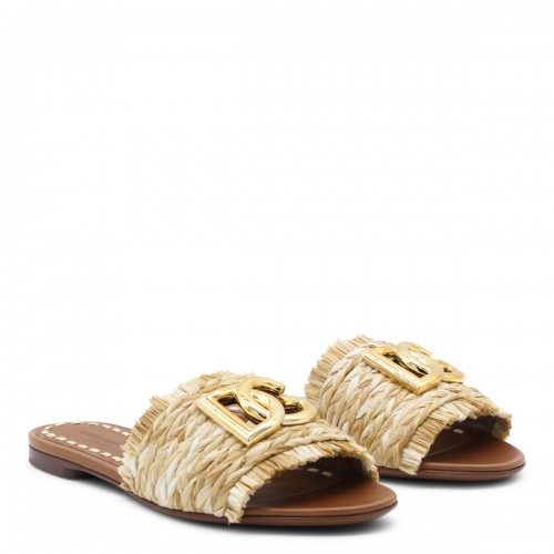 BEIGE LEATHER FLATS 2