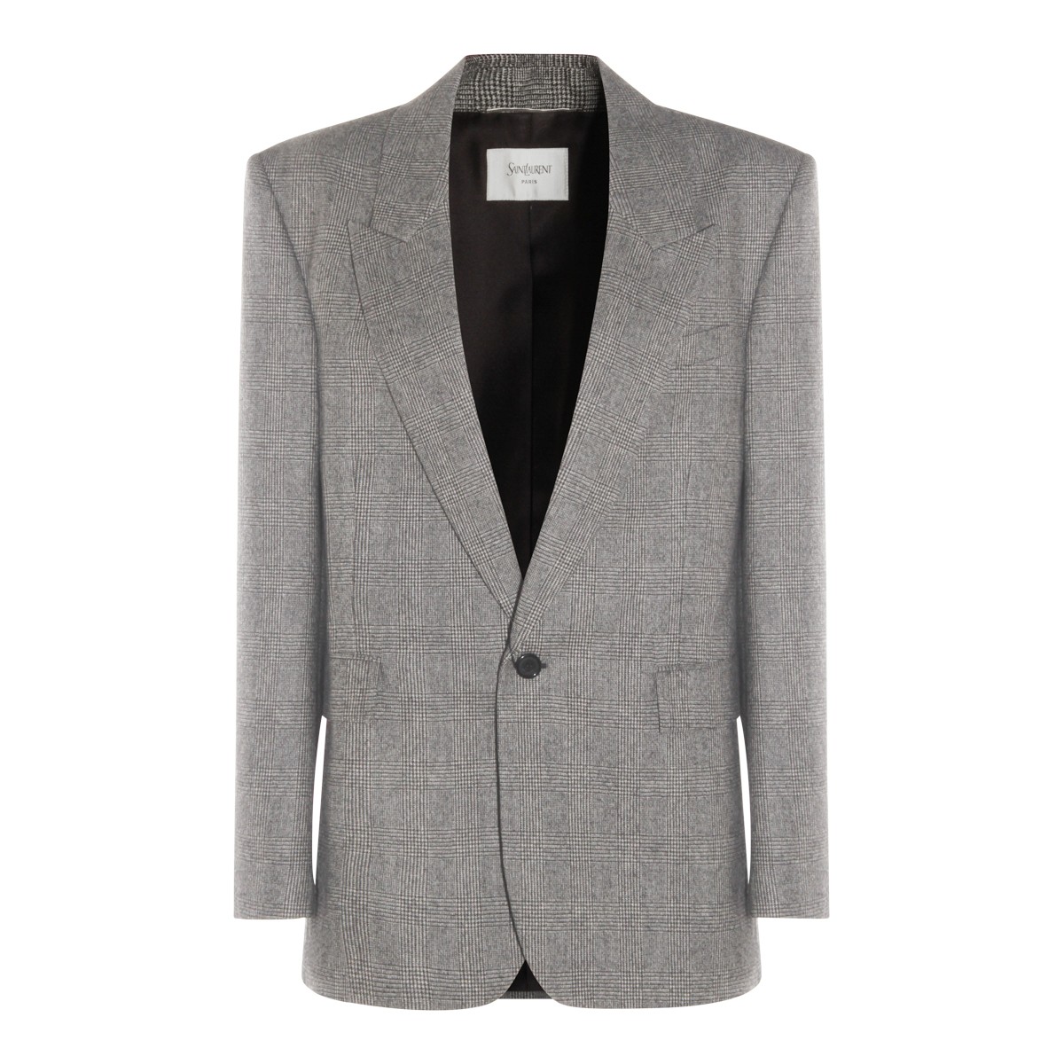 GREY WOOL BLAZER