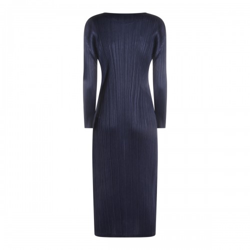 DARK NAVY PLEATED DRESS 2