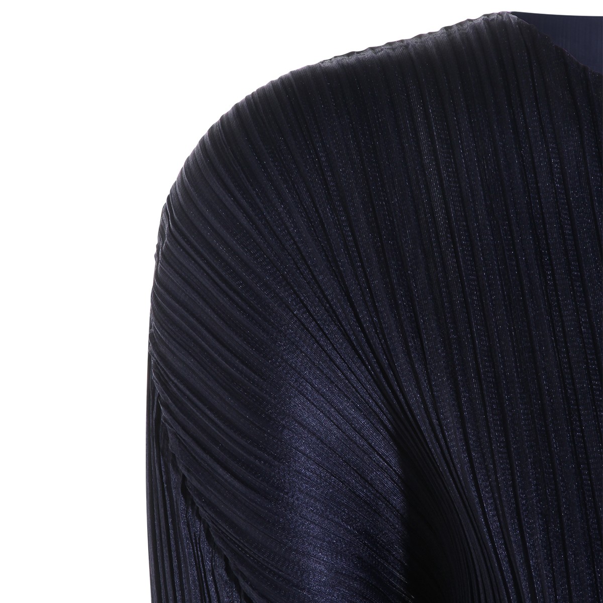 DARK NAVY PLEATED DRESS