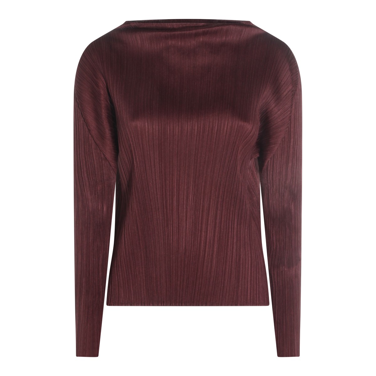BORDEAUX PLEATED TOP