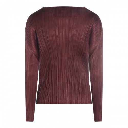 BORDEAUX PLEATED TOP