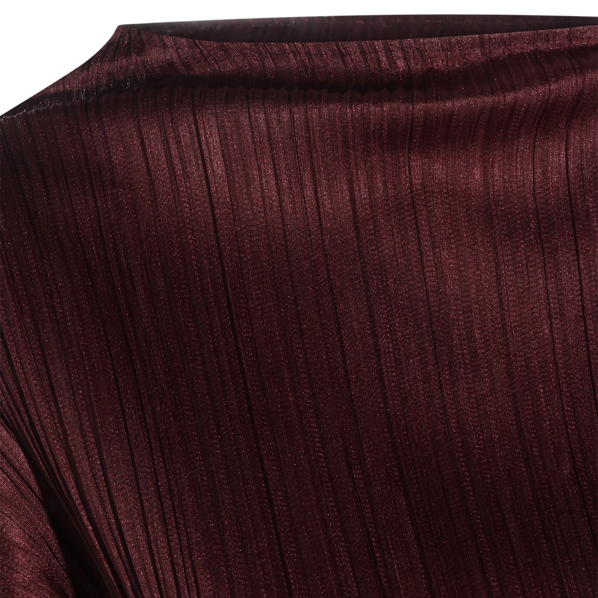 BORDEAUX PLEATED TOP