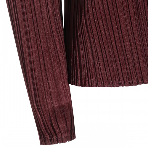 BORDEAUX PLEATED TOP