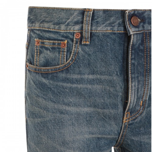 BLUE COTTON JEANS