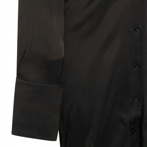 BLACK VISCOSE DRESS