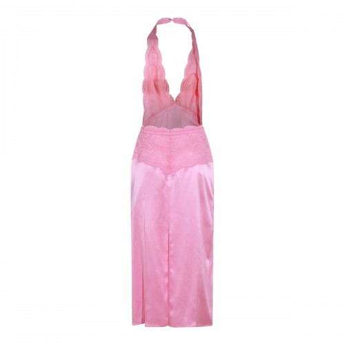 PINK SILK DRESS 2