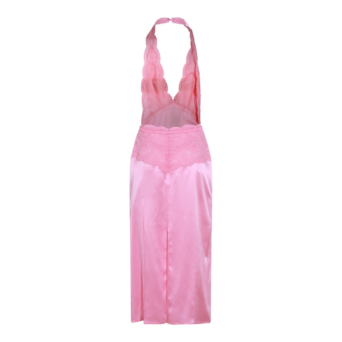 PINK SILK DRESS