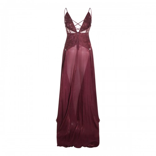 DARK PURPLE MAXI DRESS 2