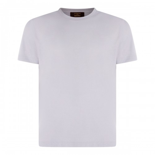 LIGHT GREY COTTON T-SHIRT