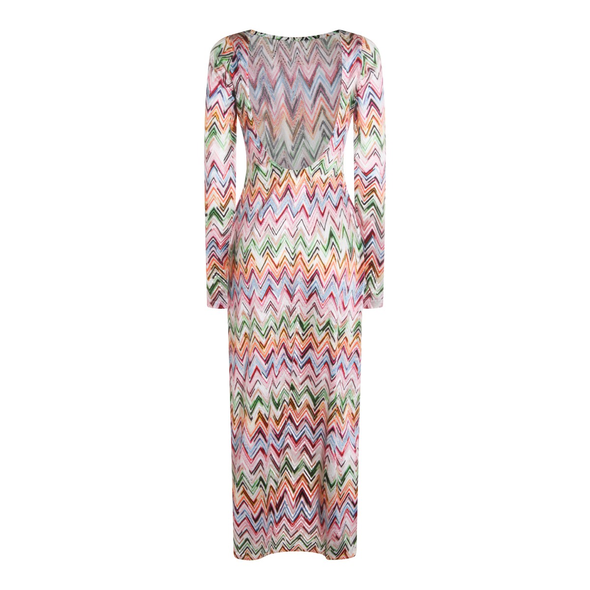 MULTICOLOR VISCOSE DRESS
