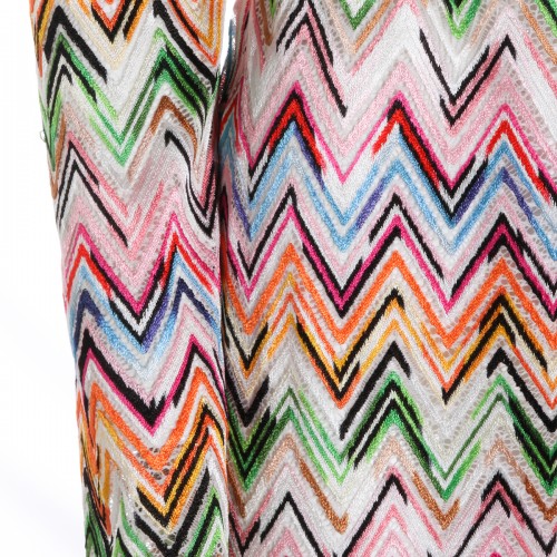 MULTICOLOR VISCOSE DRESS