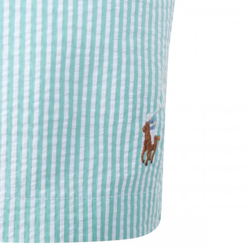 LIGHT BLUE COTTON BEACHWEAR