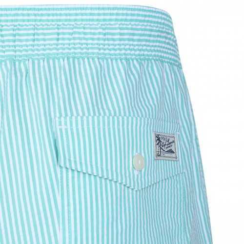 LIGHT BLUE COTTON BEACHWEAR