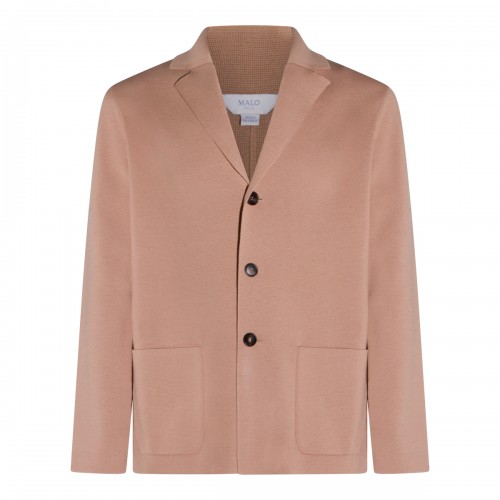 CAMEL COTTON BLAZER