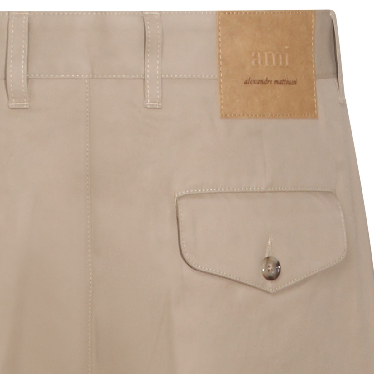 BEIGE COTTON PANTS