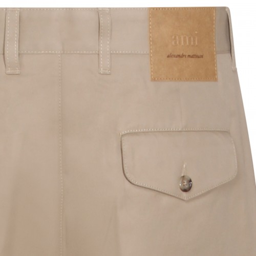 BEIGE COTTON PANTS