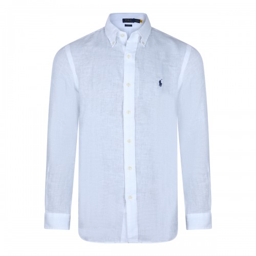 WHITE LINEN SHIRT
