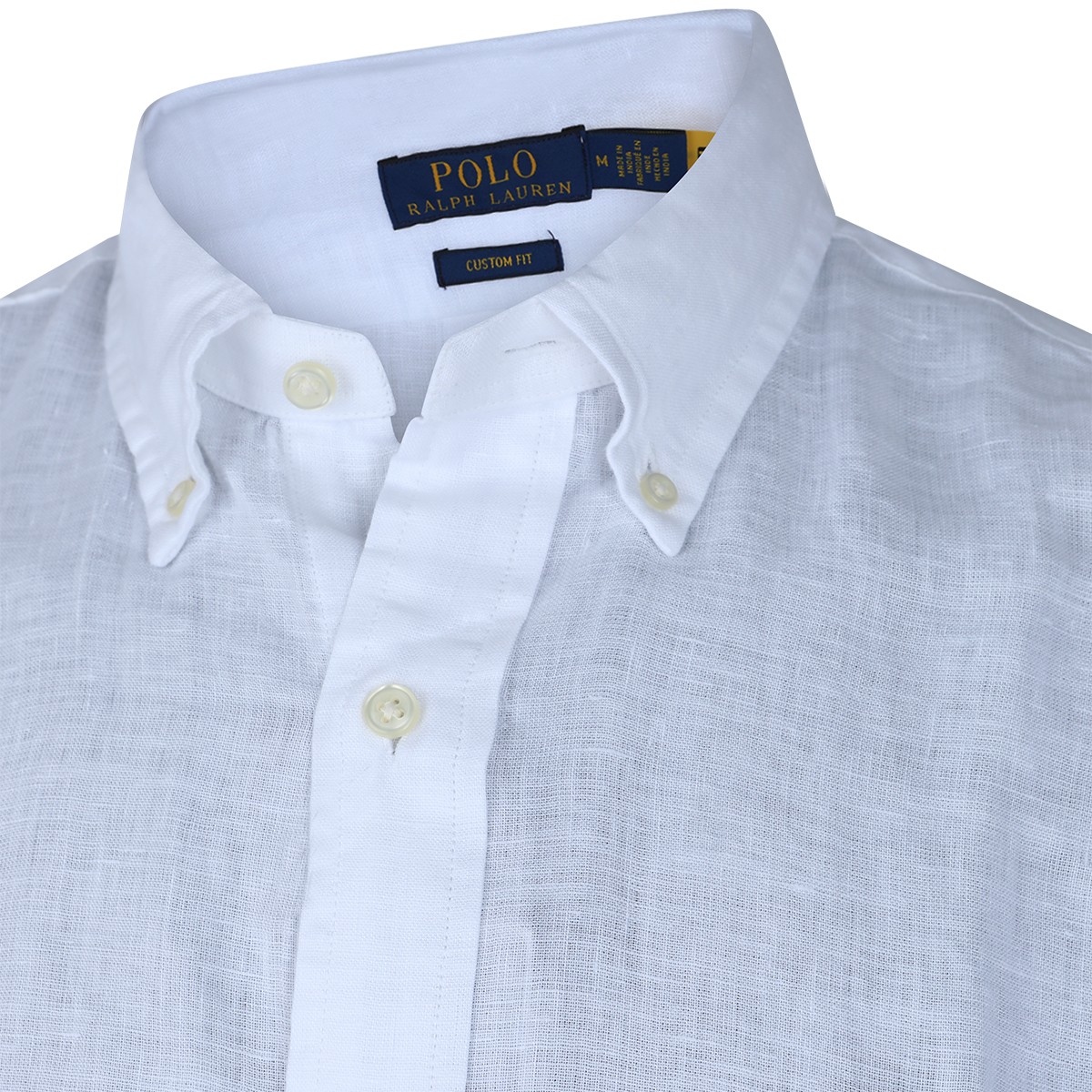 WHITE LINEN SHIRT