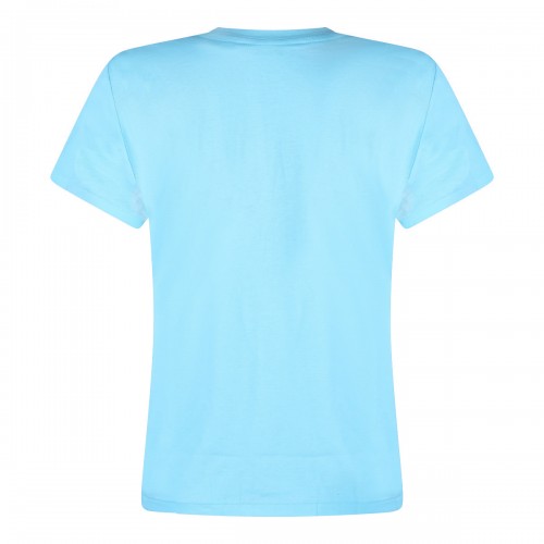 LIGHT BLUE COTTON T-SHIRT