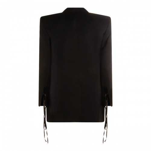 BLACK LINEN BLAZER 2