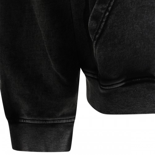 DARK GREY COTTON SWEATSHIRT