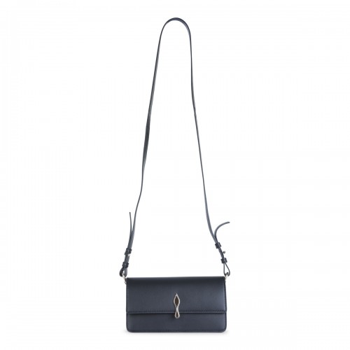 BLACK LEATHER BETTINA MINI...