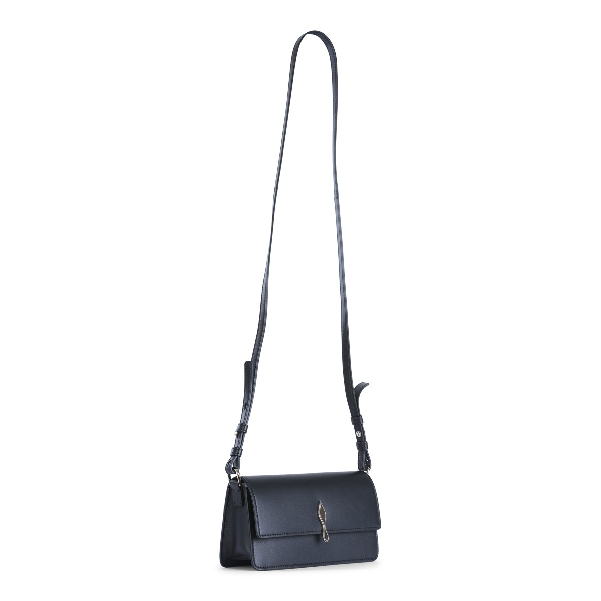 BLACK LEATHER BETTINA MINI SHOULDER BAG
