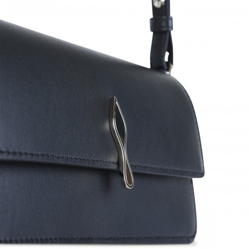BLACK LEATHER BETTINA MINI SHOULDER BAG