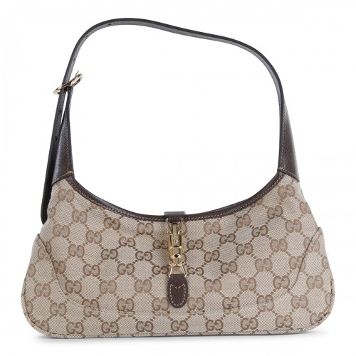 SAND GG JACKIE HOBO SMALL SHOULDER BAG