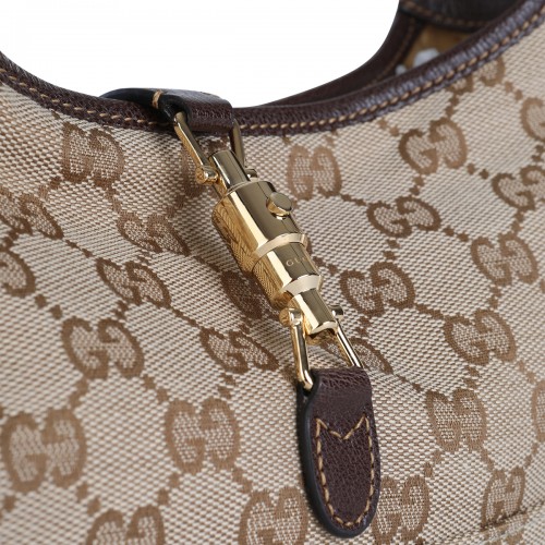 SAND GG JACKIE HOBO SMALL SHOULDER BAG