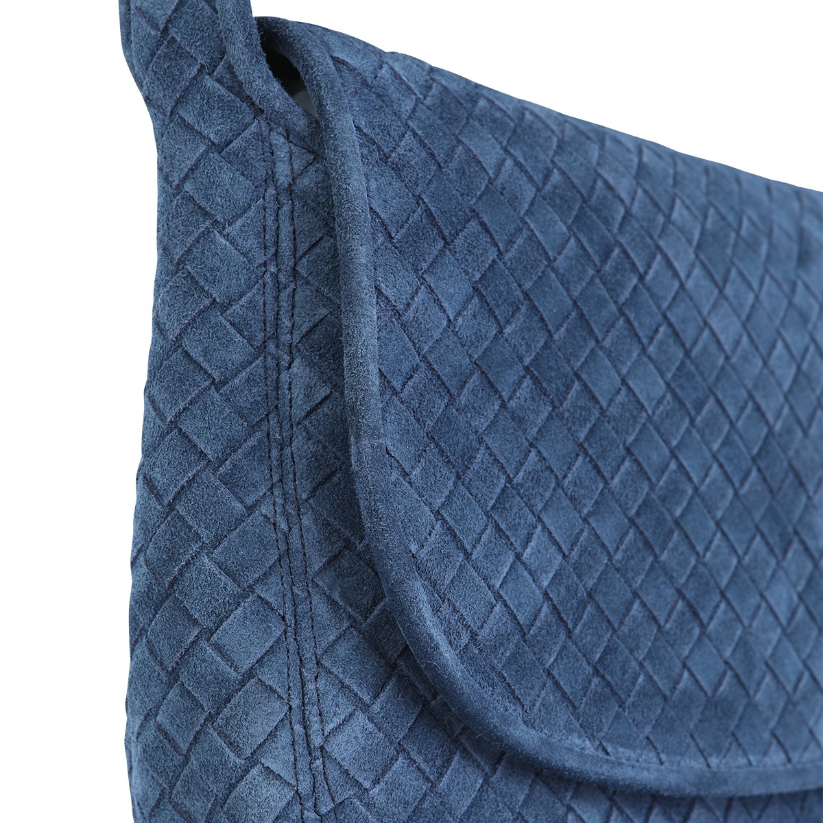 NEPTUNE AND SILVER LEATHER BAG