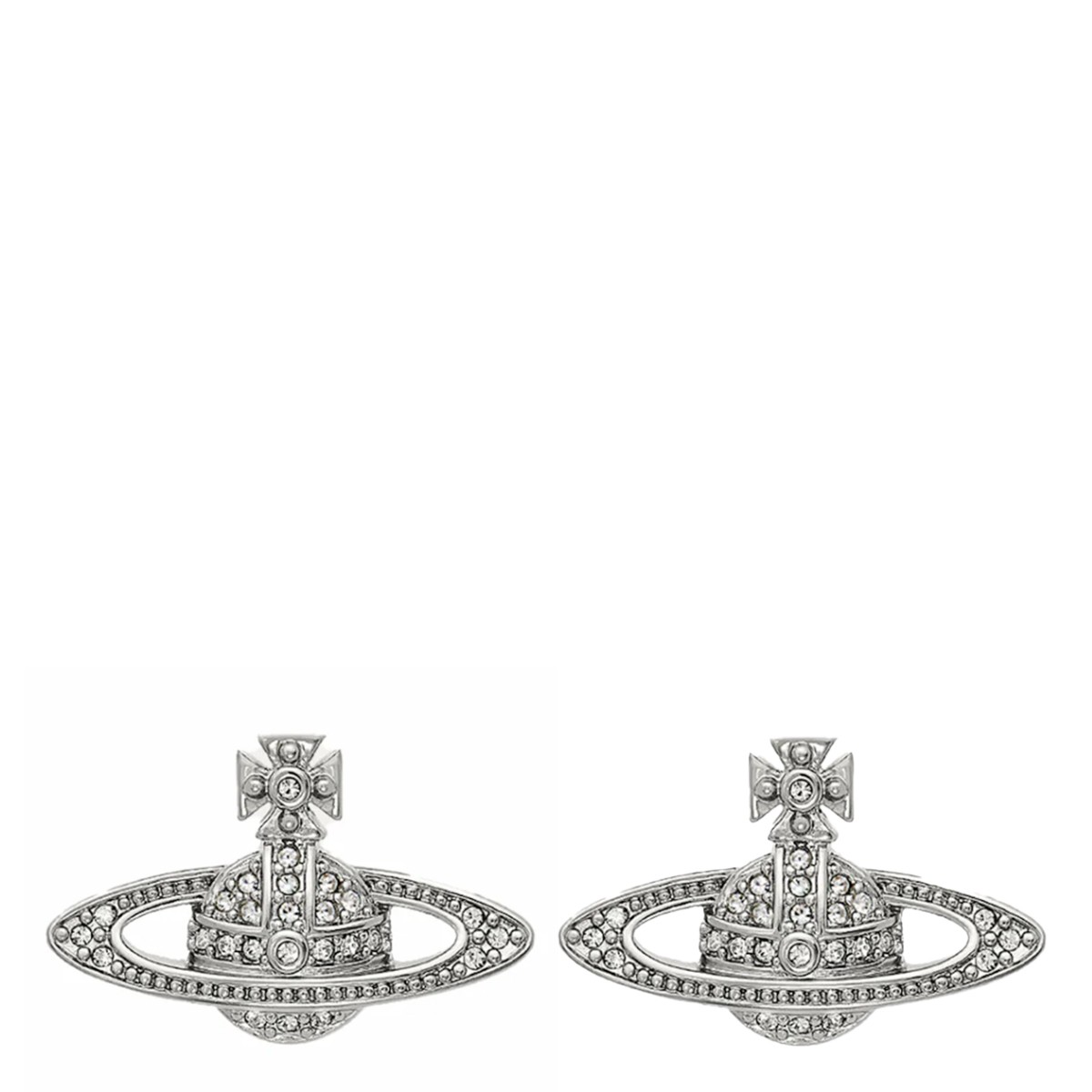 SILVER BRASS EARRINGS