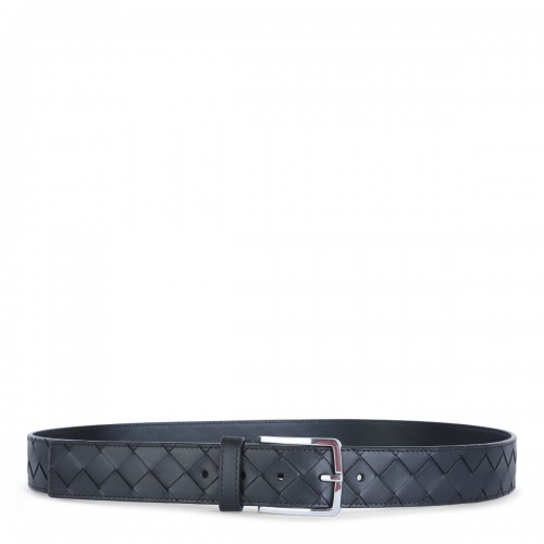 BLACK LEATHER BELT