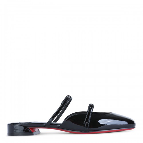 BLACK LEATHER JANE NINA...