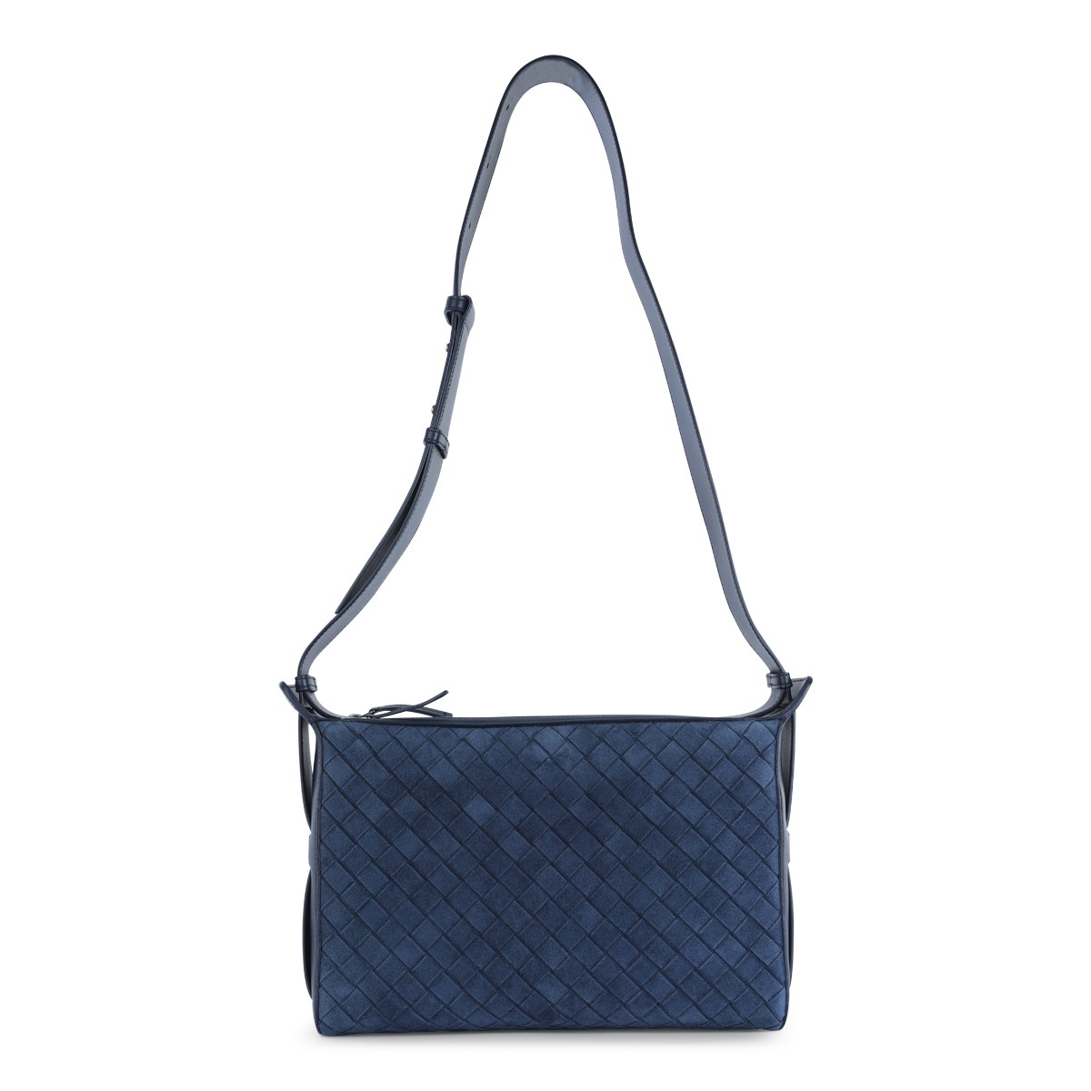 NEPTUNE AND SILVER LEATHER BAG