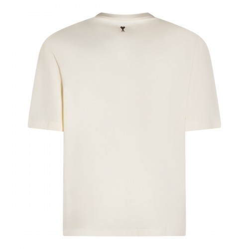 OFF WHITE COTTON T-SHIRT