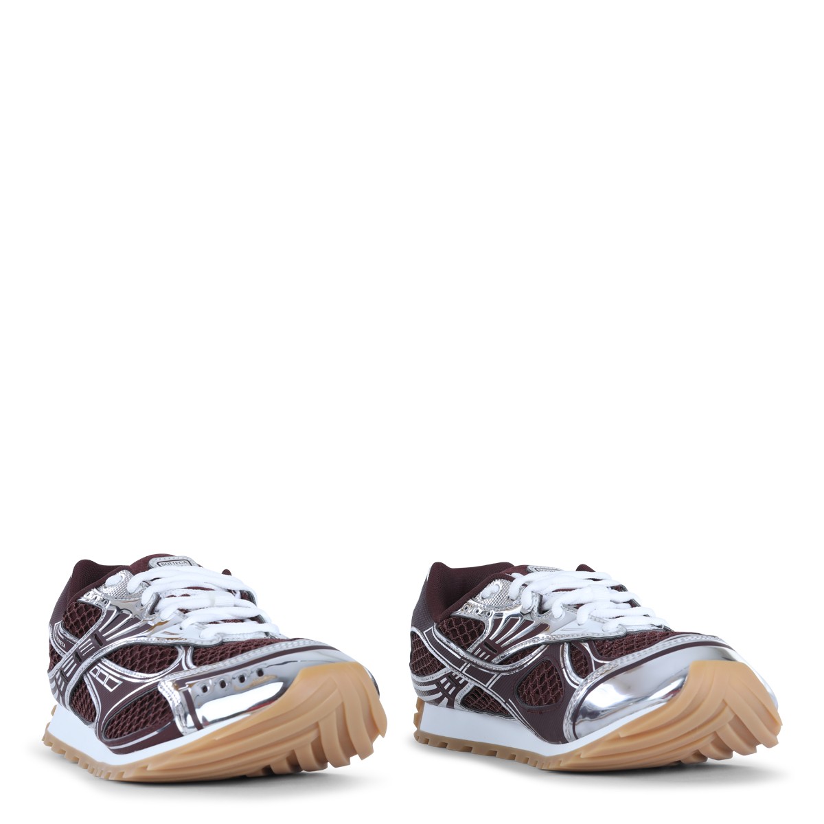 BAROLO AND SILVER SNEAKERS