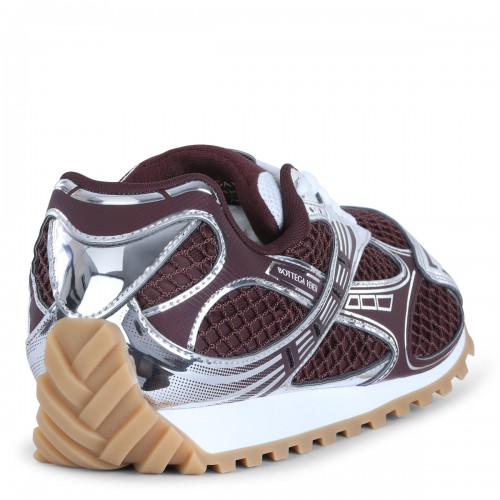 BAROLO AND SILVER SNEAKERS