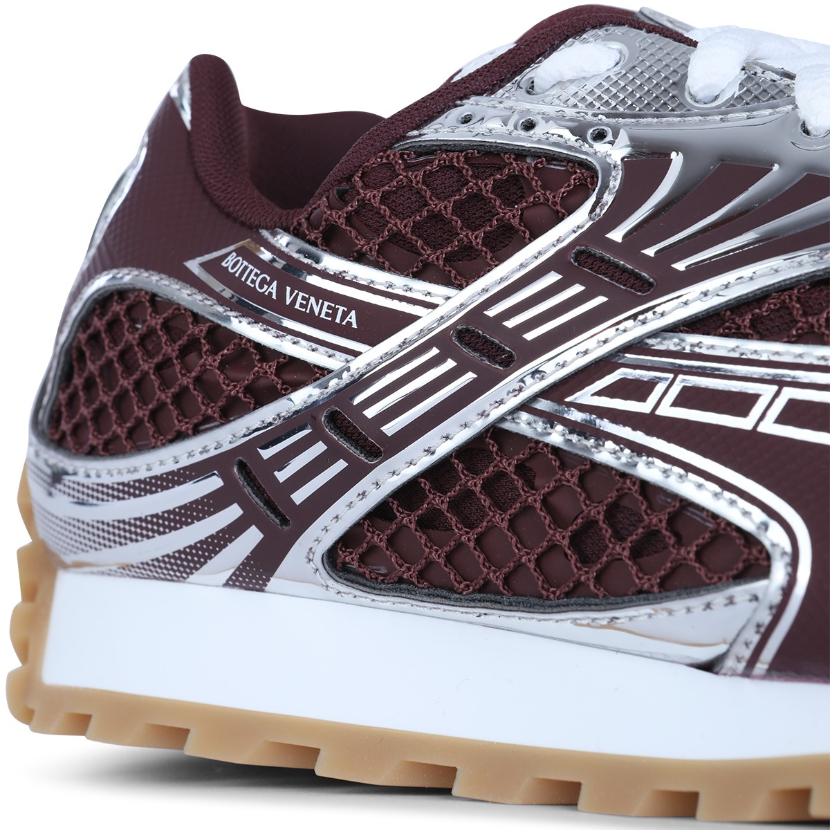 BAROLO AND SILVER SNEAKERS