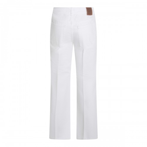OFF WHITE COTTON JEANS 2
