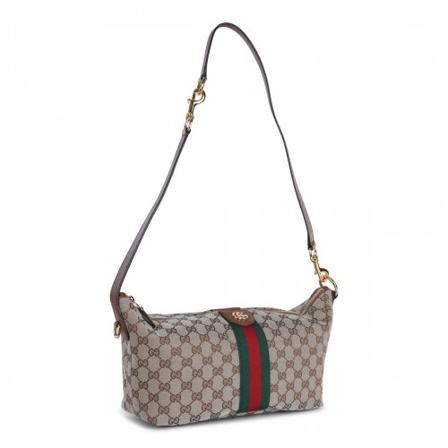 BEIGE VANITY TOP HANDLE BAG