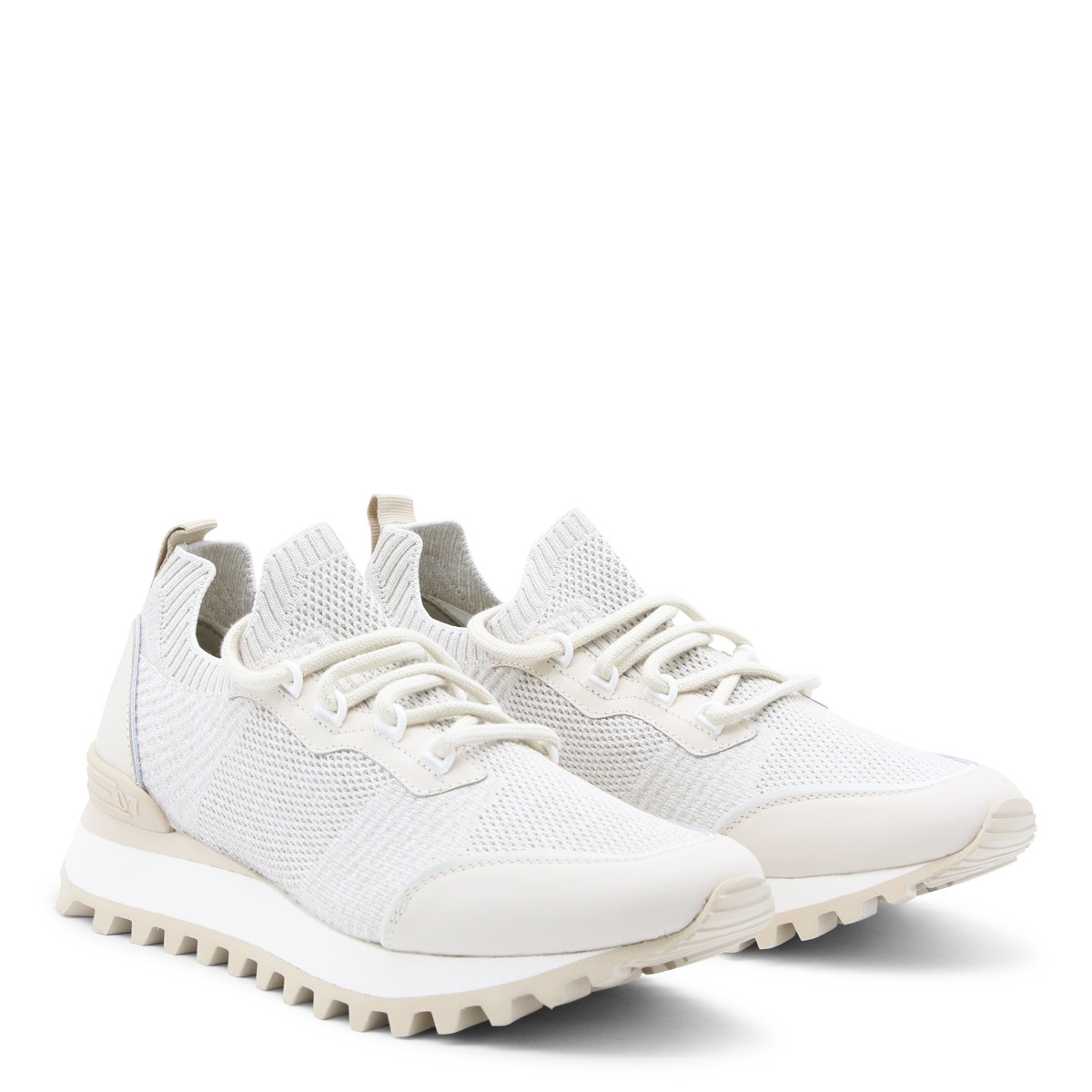 SAND LEATHER SNEAKERS