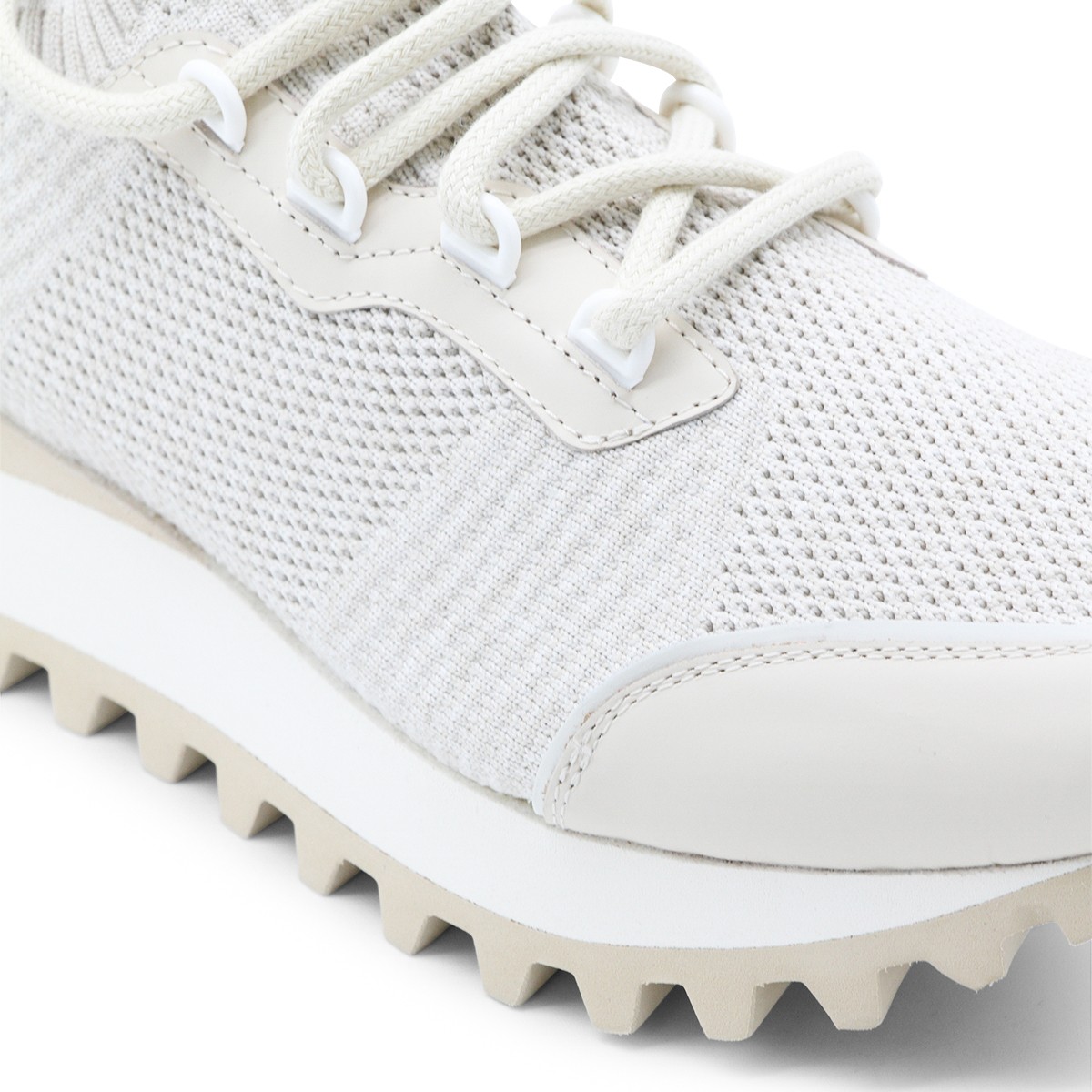 SAND LEATHER SNEAKERS