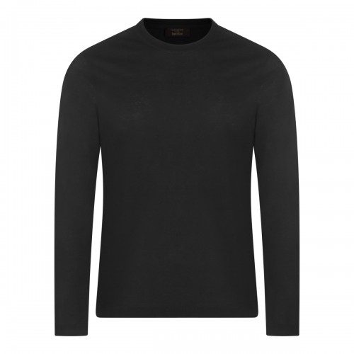 BLACK COTTON KNITWEAR